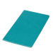 Блокнот Corsa slim, бирюзовый