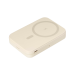 Внешний аккумулятор Union PD 10000mAh с функцией беспроводной зарядки 15W, бежевый