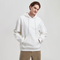 Худи релакс унисекс ADVENTURE, белый, размер XL/2XL