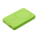 Внешний аккумулятор Ларго PD (Largo PD) 5000mAh с функцией беспроводной зарядки 15W, салатовый