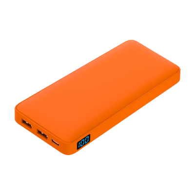 Внешний аккумулятор с подсветкой Анкор Плюс PD (Ancor PD Plus) 10000 mAh, оранжевый