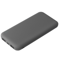 Внешний аккумулятор с подсветкой Luce 10000 mAh, серый