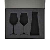Ложемент под 2 бокала для вина + декантер в большую коробку-трансформер (арт. 695722)