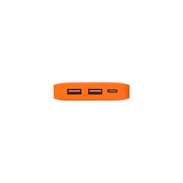Внешний аккумулятор с подсветкой Анкор Плюс PD (Ancor PD Plus) 10000 mAh, оранжевый