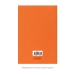 Блокнот Corsa slim, оранжевый