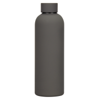 Термобутылка вакуумная герметичная Prima, серая