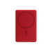 Внешний аккумулятор Атлантис (Atlantis) PD 5000mAh с функцией беспроводной зарядки 15W, красный