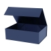 Подарочная коробка-трансформер средняя, синяя