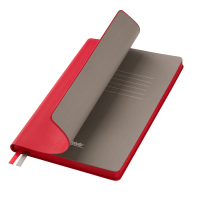 Ежедневник Rain недатированный, красный