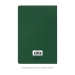 Блокнот Corsa slim, зеленый