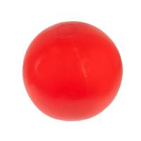 Мяч пляжный надувной; красный; D=40-50 см