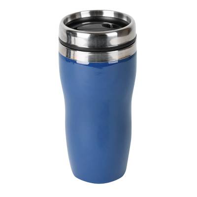 Термокружка  "Promo";  450 мл; синий; металл/пластик