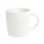 Кружка MILK , белый, 300мл, тонкая керамика, глянцевое покрытие