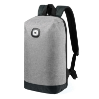Рюкзак с индикатором KREPAK, серый, 43x30x13,5 см, 100% полиэстер 600D