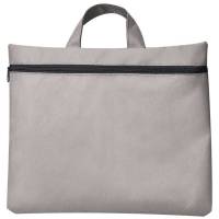 Сумка для документов "Paper"; светло-серый; 40х30 см;полиэстер