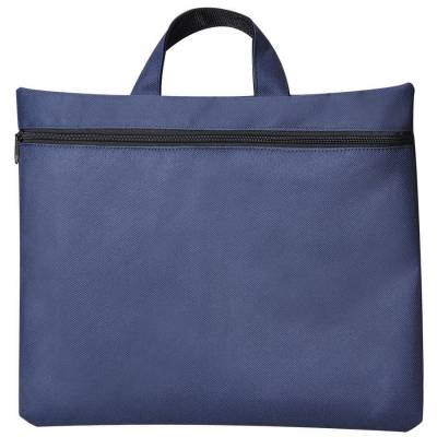 Сумка для документов "Paper"; синий; 40х30 см;полиэстер