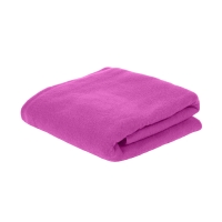 Плед PLAIN; розовый; 100х140 см; флис 150 гр/м2