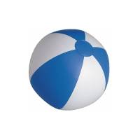SUNNY Мяч пляжный надувной; бело-синий