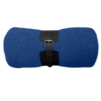 Плед  "Belt"; синий; 130 х 180 см; 100% акрил