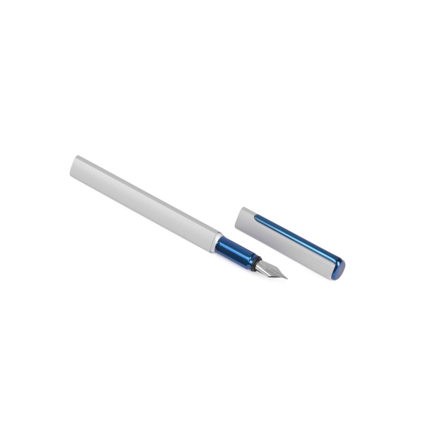 Перьевая ручка PININFARINA PF One SILVER /BLUE