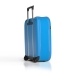 Чемодан складной Rollink Aura 55x40x20 см, 2 колеса, синий