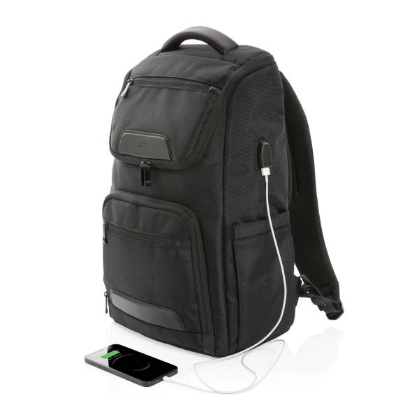 Рюкзак Swiss Peak Voyager из RPET AWARE™ для ноутбука 15,6"