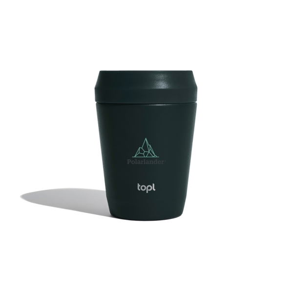 Термостакан Topl из переработанной стали с крышкой 360°