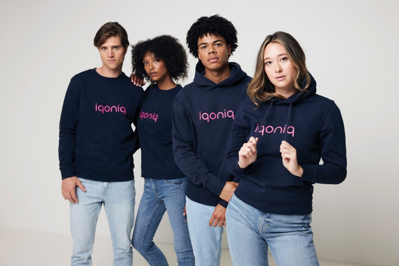 Свитшот Iqoniq Zion из переработанного хлопка, унисекс
