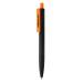 Черная ручка X3 Smooth Touch, оранжевый