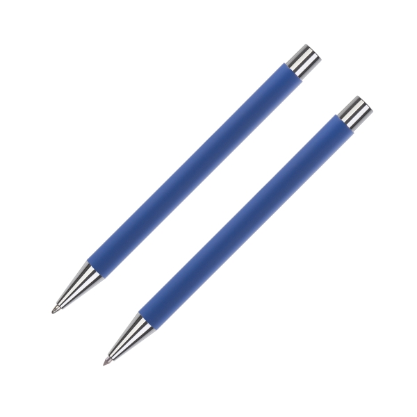 Набор "Aurora" (ручка+карандаш), покрытие soft touch