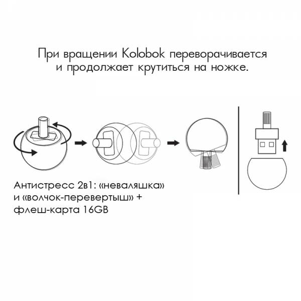 Флеш-карта "Kolobok" 16 Гб