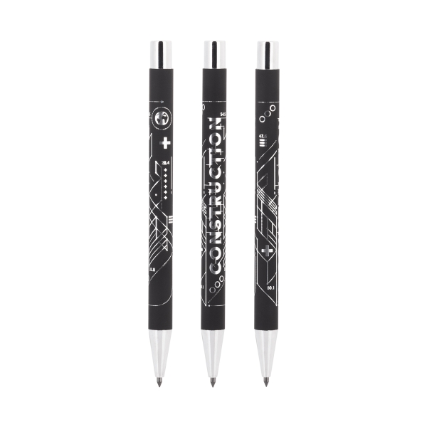 Набор "Aurora" (ручка+карандаш), покрытие soft touch