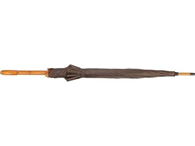 Зонт-трость "Радуга", коричневый