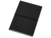 Блокнот "Horizon" с горизонтальной резинкой, гибкая обложка, 80 листов, черный
