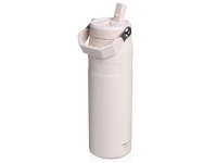 Бутылка для воды объемом 700 мл с откидной трубочкой Stanley IceFlow™ 2.0 - Light pink