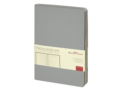 Ежедневник недатированный А5 "Megapolis Color Flex New", светло-серый