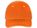 Бейсболка "New Castle" 6-ти панельная, оранжевый/белый