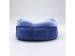 Подушка для путешествий с эффектом памяти, с капюшоном "Hooded Tranquility Pillow", синий