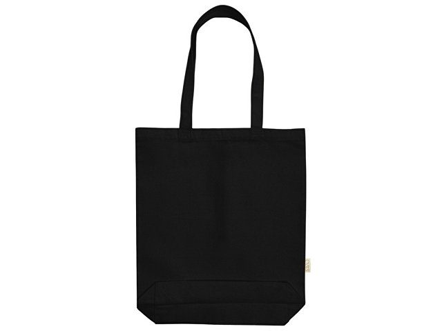 Сумка Fixy из переработанного хлопка с фиксирующей эластичной лентой, черный