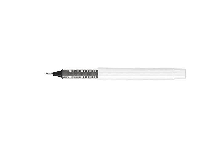 Капиллярная ручка в корпусе из переработанного материала rPET "RECYCLED PET PEN PRO FL», белый с черным