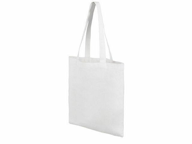 Сумка "Element" из хлопка для покупок, 180 г, белый