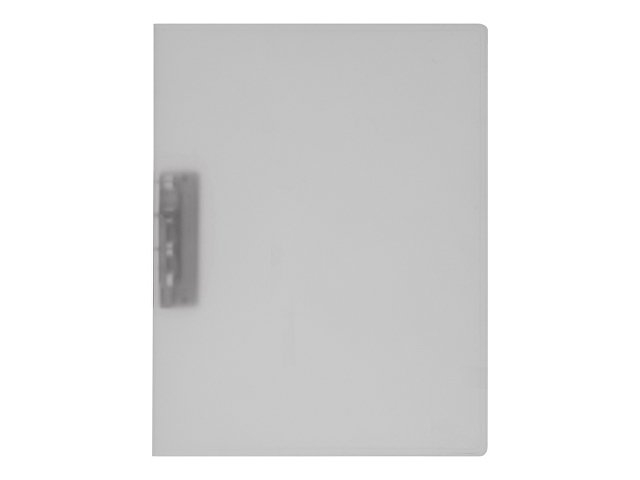 Папка пластиковая с боковым зажимом, прозрачный