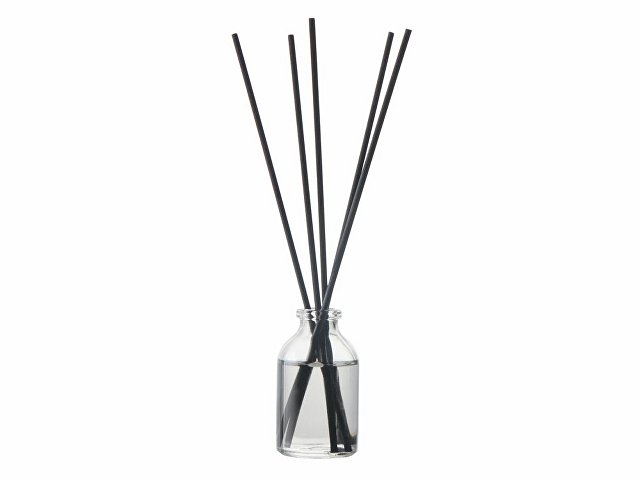 Подарочный набор с пледом, свечой и диффузором, красный