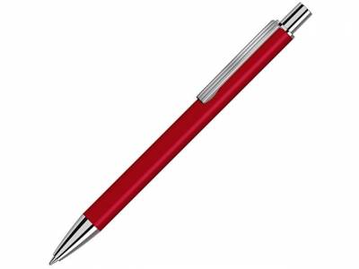 Металлическая автоматическая шариковая ручка "Groove", красный