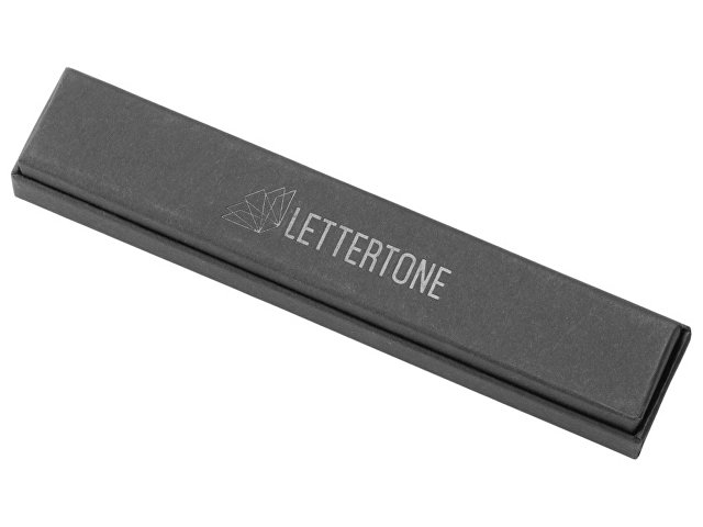 Шариковая металлическая ручка "Roosevelt", цвет оружейной стали