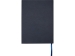 Блокнот Alejandra формата А5 с твердой обложкой из переработанной кожи - Синий