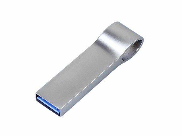 USB 2.0-флешка на 4 Гб с мини чипом, компактный дизайн, боковое отверстие для цепочки