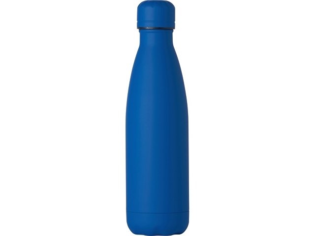 Вакуумная термобутылка "Vacuum bottle C1", soft touch, 500 мл, синий классический