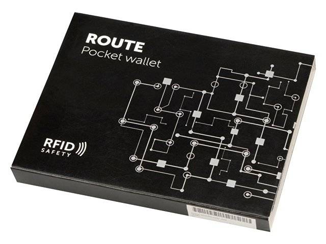 Кошелек "Route RFID Safety", черный