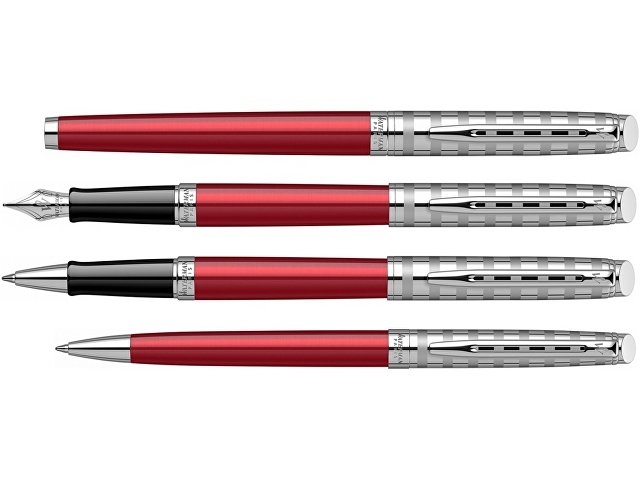 Шариковая ручка Waterman Hemisphere French riviera Deluxe RED CLUB в подарочной коробке